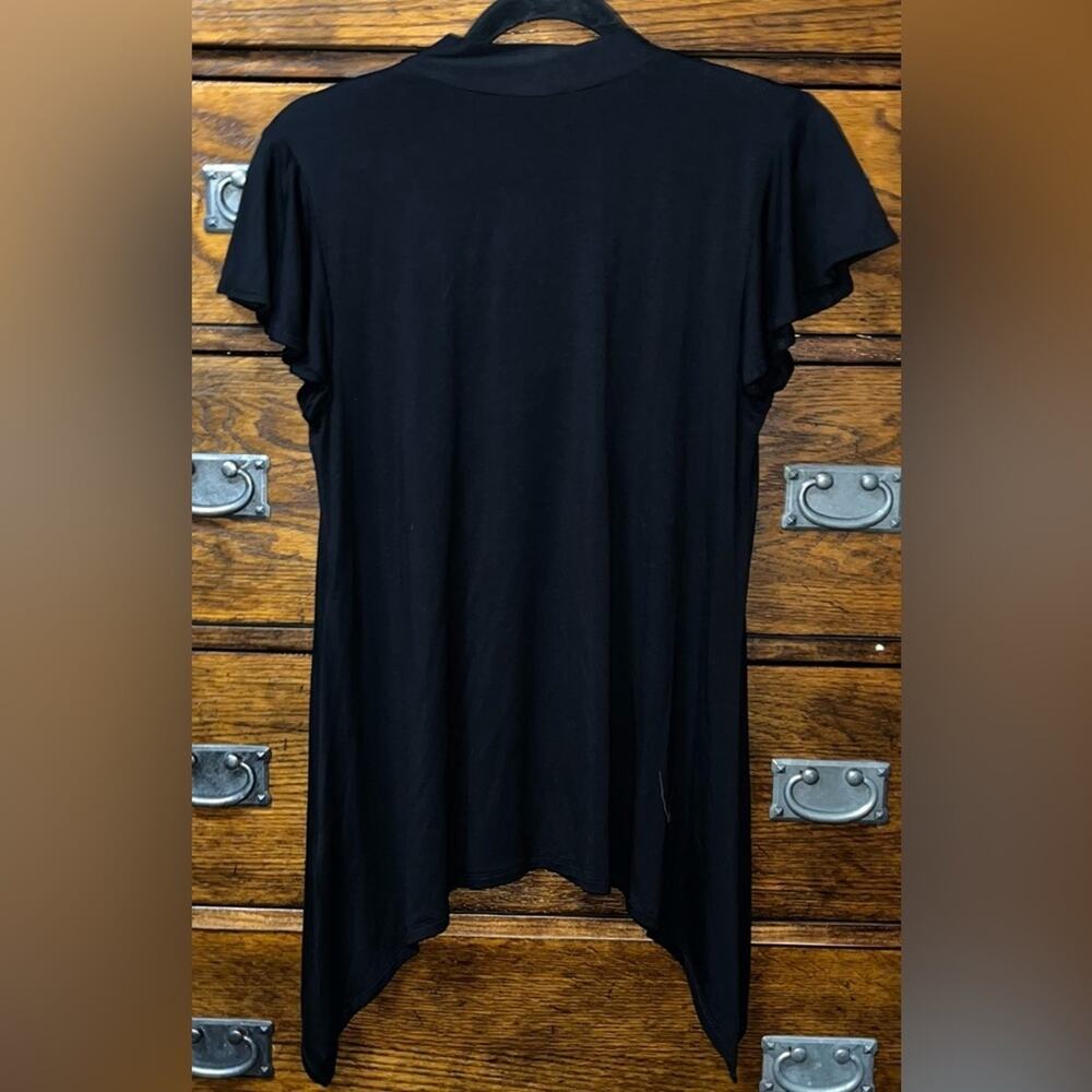 NWT! Rio & Rian Short Sleeve Tunic 19” P2P - Picture 2 of 4